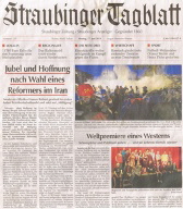 Presse_Bericht_Western_13-06-17_SR-Tagblatt_Startseite